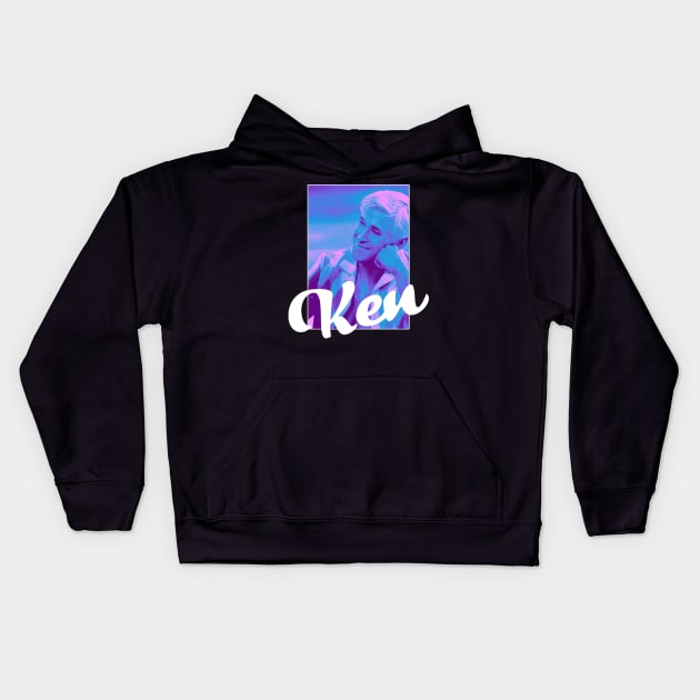 Ken - Ken Barbie Kids Hoodie by Colana Studio